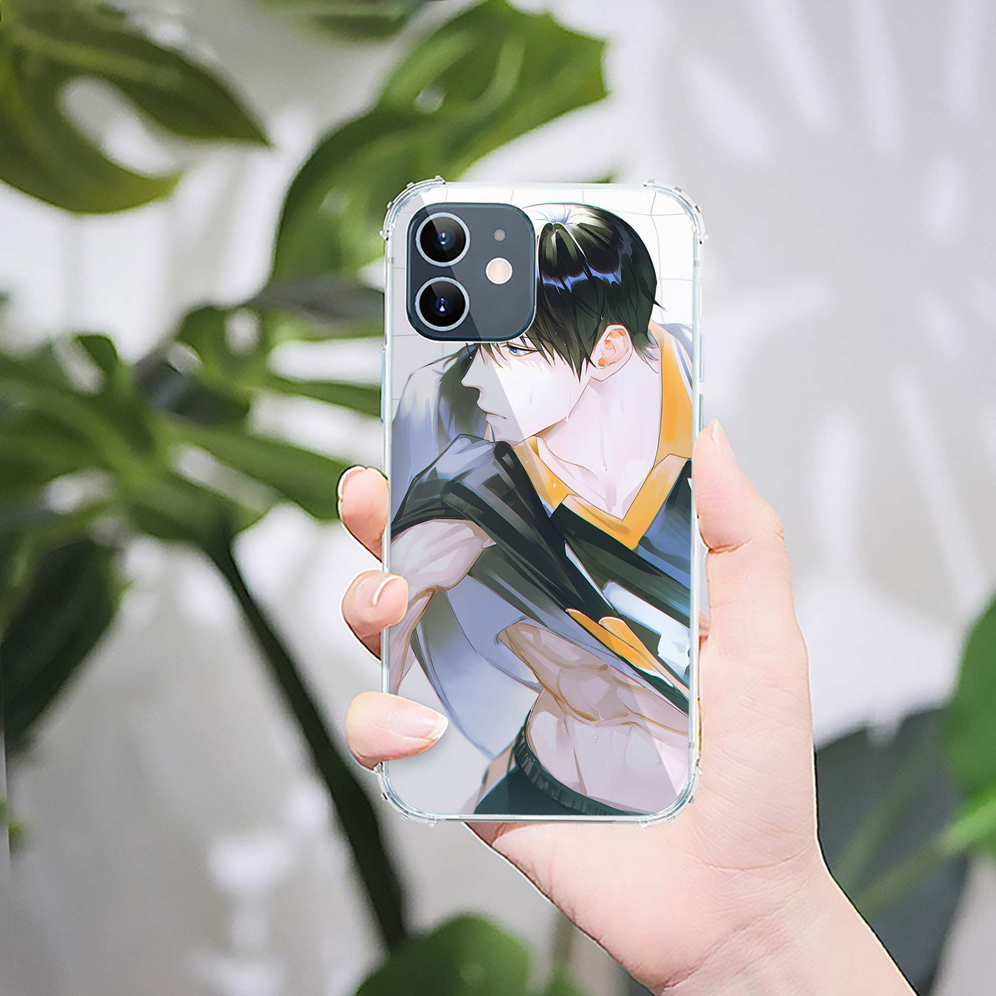 （画像用） ハイキュー!! Haikyu!! 【iPhone 12シリーズ対応】透明スマホケース（クリアソフトケース）